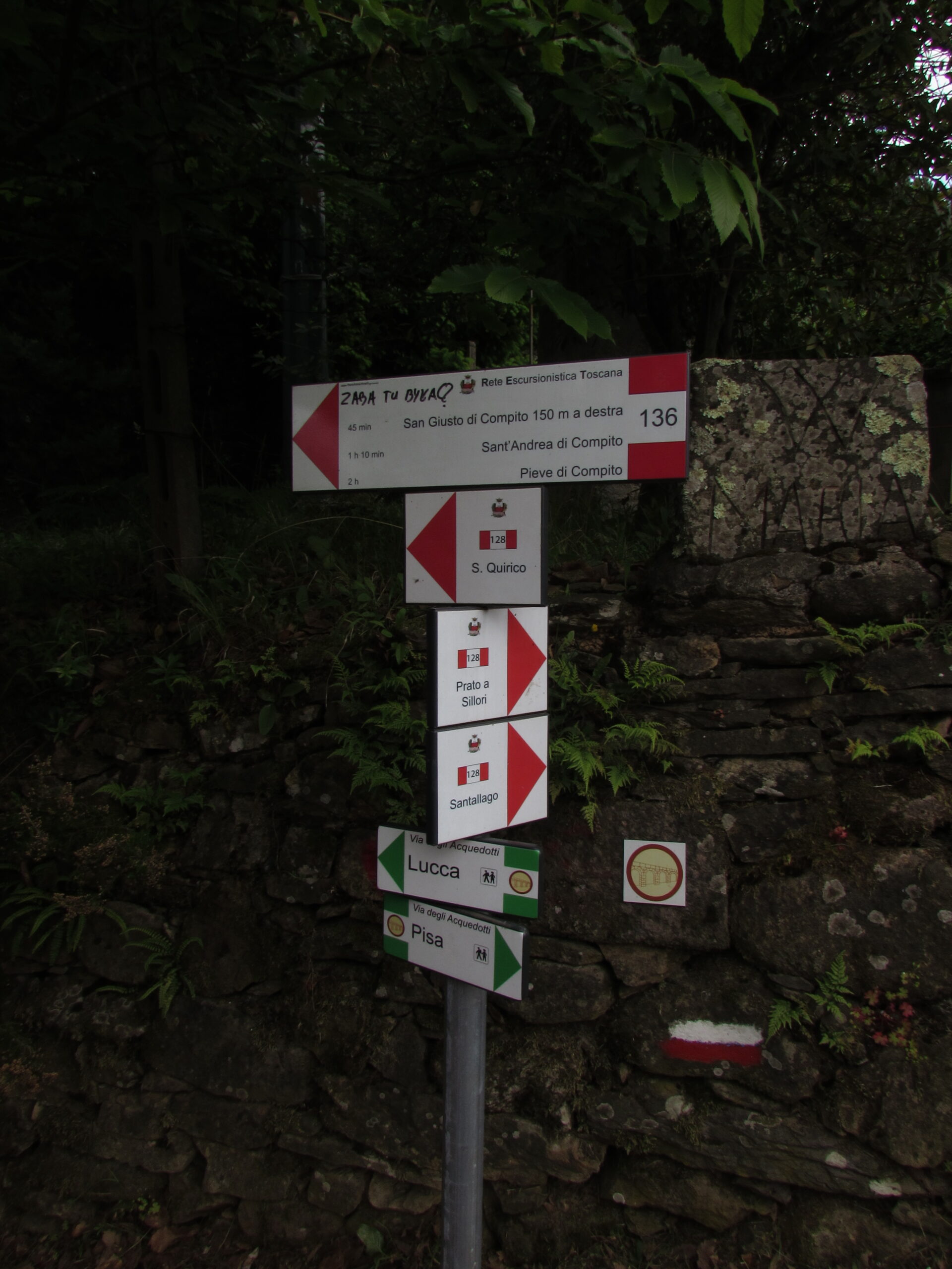 Via Acquedotti Monte Pisano