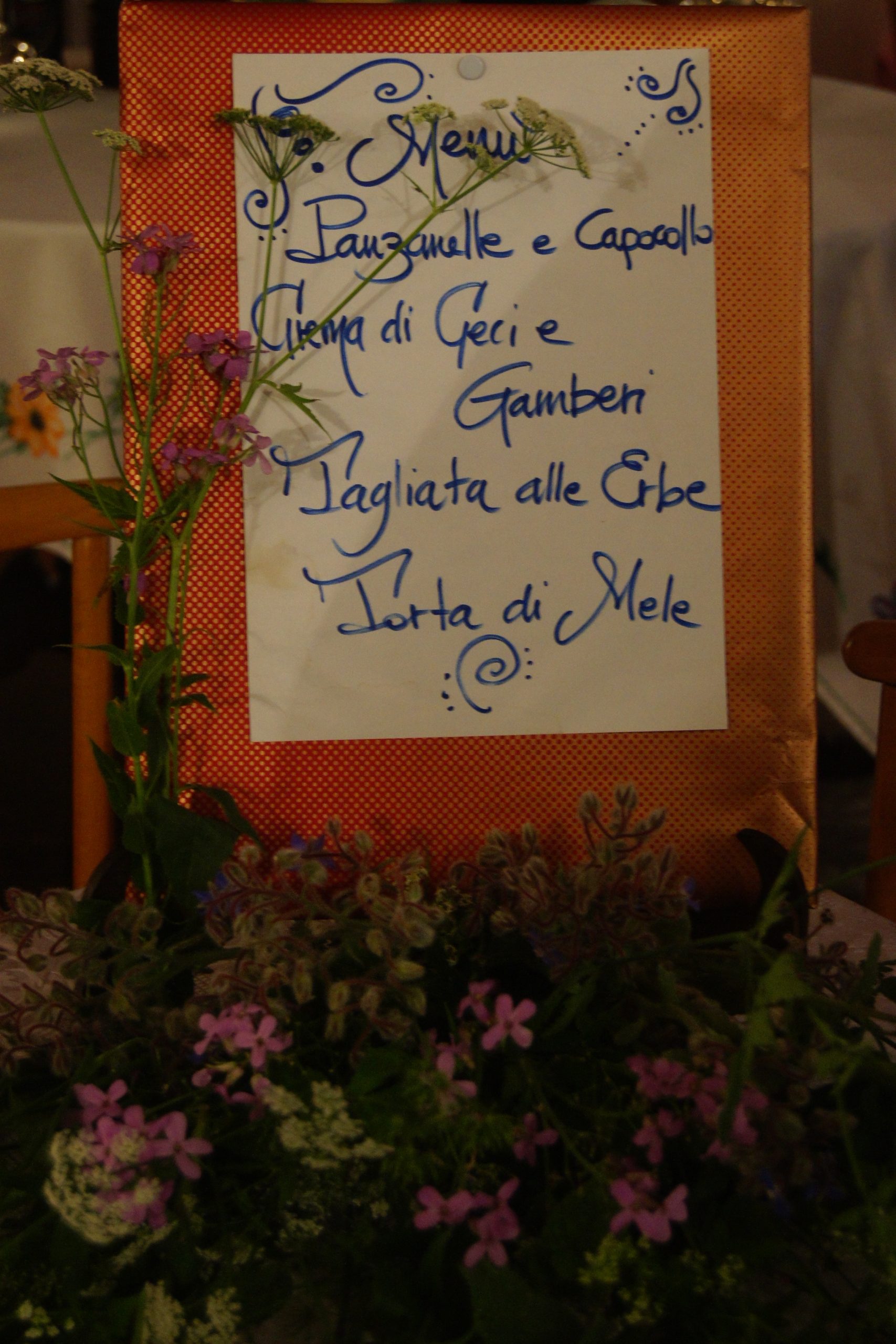 Menu Baita Corfino